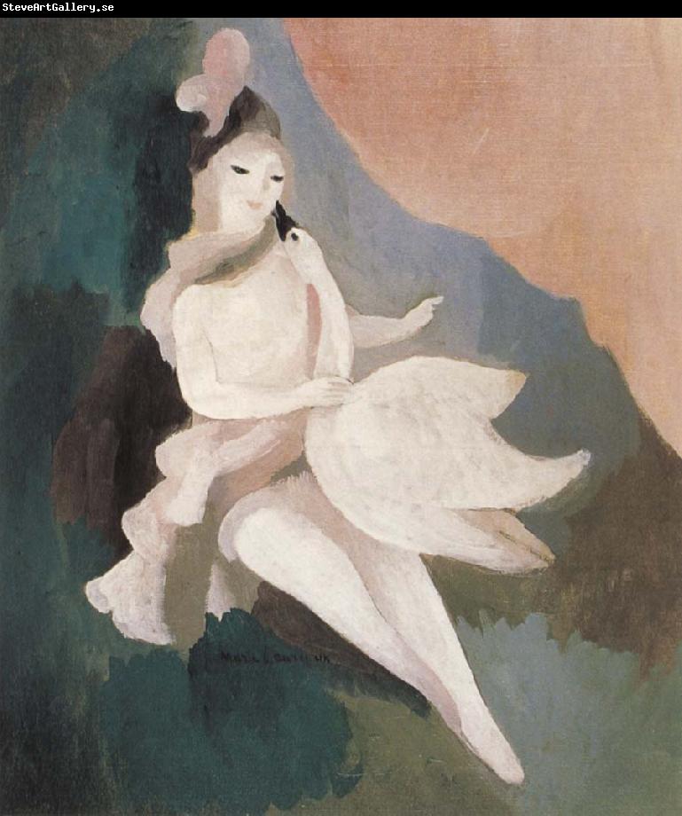 Marie Laurencin Lida and Goose swan